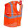 GloWear Orange High Visibility Vest